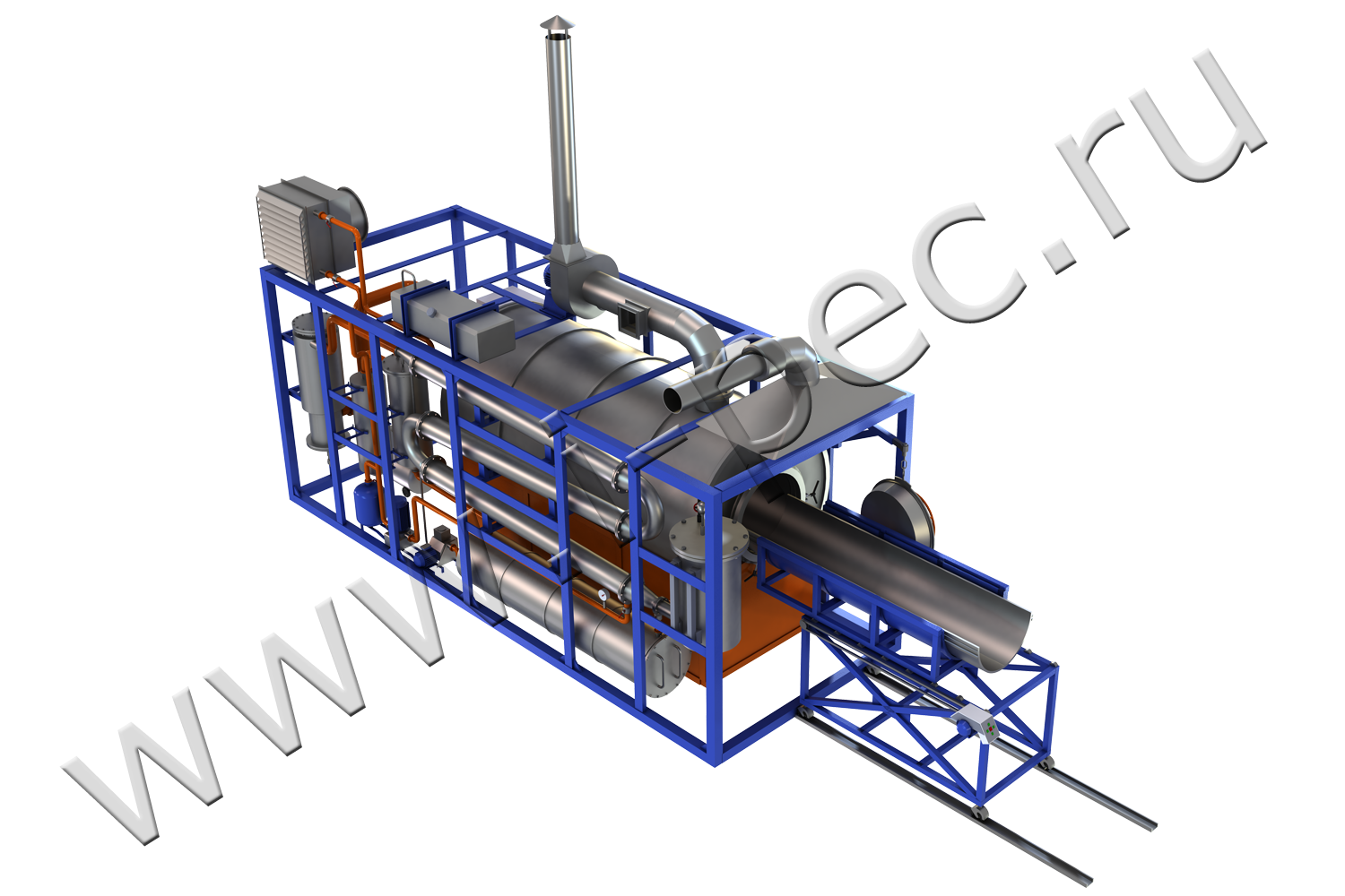 Установка термической деструкции (УТД-1)