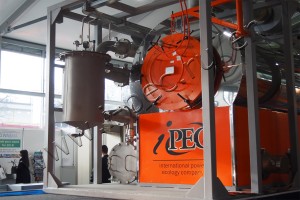 Thermal processing plant, pyrolysis unit