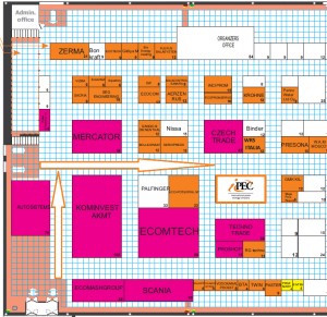 Floor plan WASMA 2015