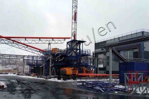 Oily waste pyrolysis plant TDP-2-2000