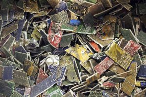 Printed circuit boards. Recycling and utilization at TDP-2