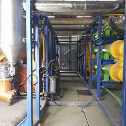 Drill waste pyrolysis plant TDP-2-2000