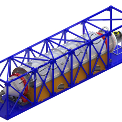 Plastic waste recycling plant TDP-2-1000R