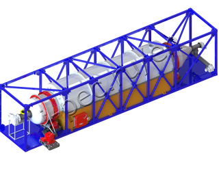 Thermal Decomposition Plant TDP-2-1000R (rotating reactor)