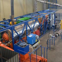 Continuous pyrolysis plant TDP-2-200