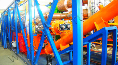 Drilling waste pyrolysis plant TDP-2-200