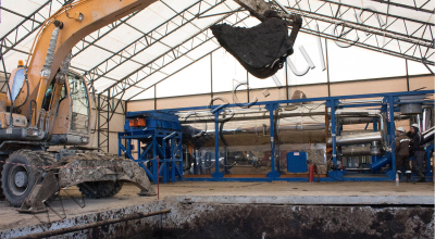 Oil sludge treatment plant for Gazprom Neft-Noyabrskneftegaz
