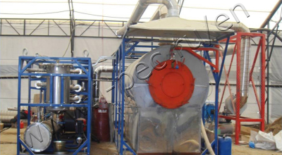 Oil sludge processing at TDP-1