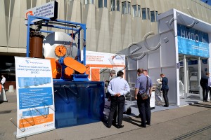 Пиролизная установка УТД-2-200 на выставке «Нефть и Газ-2015» 