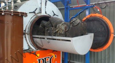 Установка пиролиза шин УТД-1